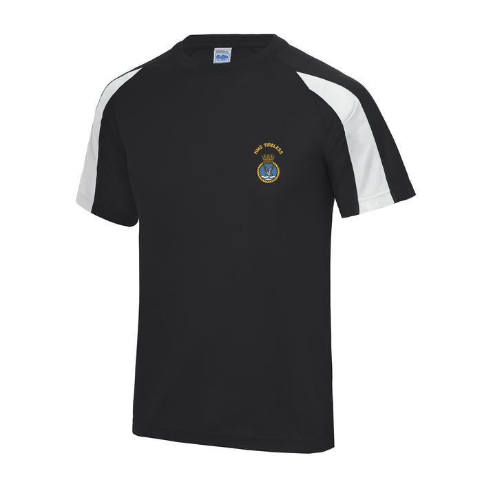 HMS Tireless Contrast Polyester T-Shirt