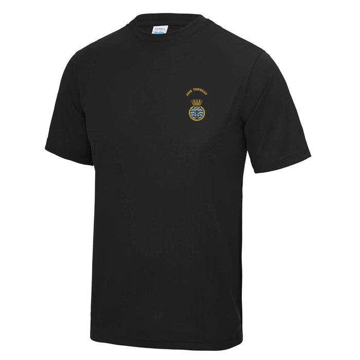 HMS Torquay Polyester T-Shirt
