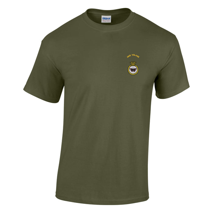 HMS Volage Cotton T-Shirt