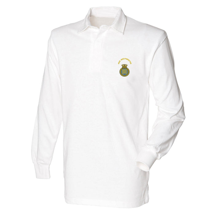 HMS Westminster Long Sleeve Rugby Shirt