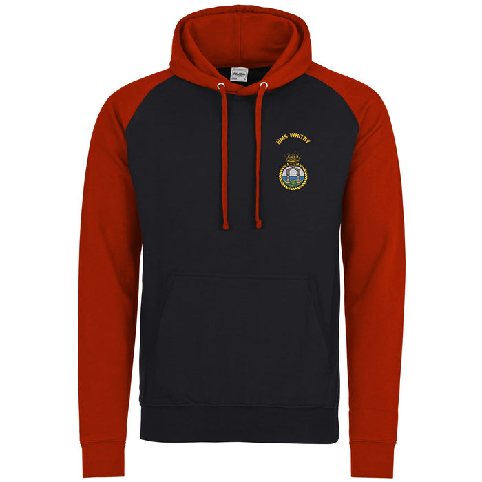 HMS Whitby Contrast Hoodie