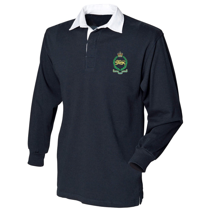 King's Own Royal Border Regiment Long Sleeve Rugby Shirt