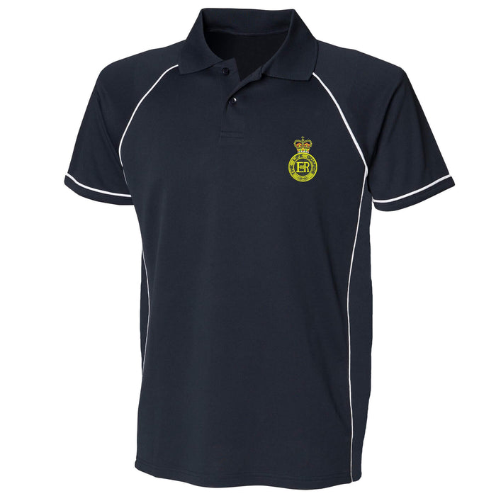 Life Guards Cap Badge Performance Polo