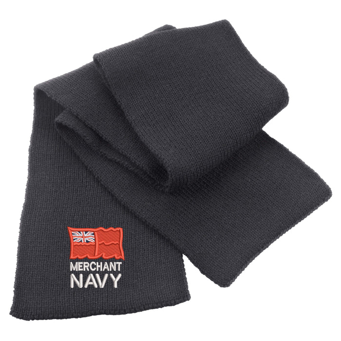 Merchant Navy Heavy Knit Scarf