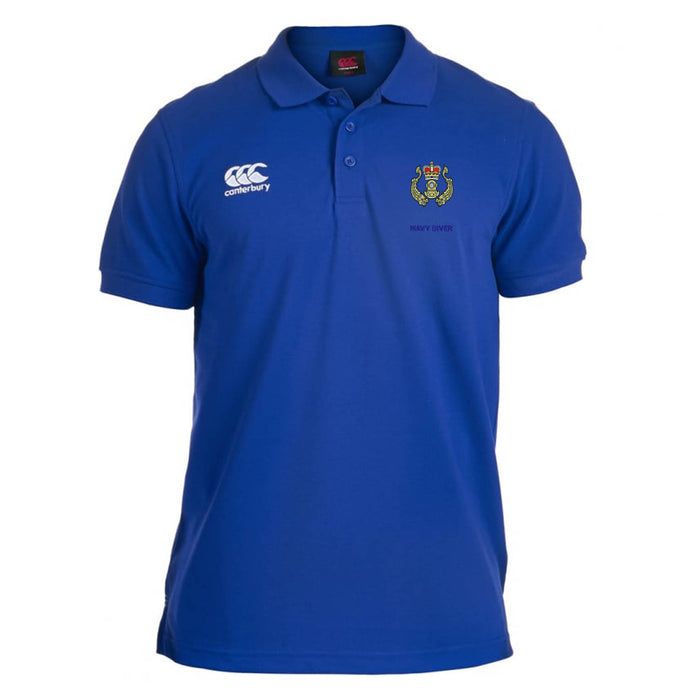 Navy Diver Canterbury Rugby Polo