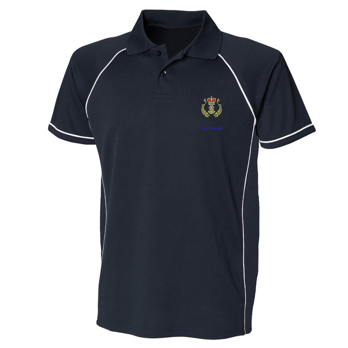 Navy Diver Performance Polo