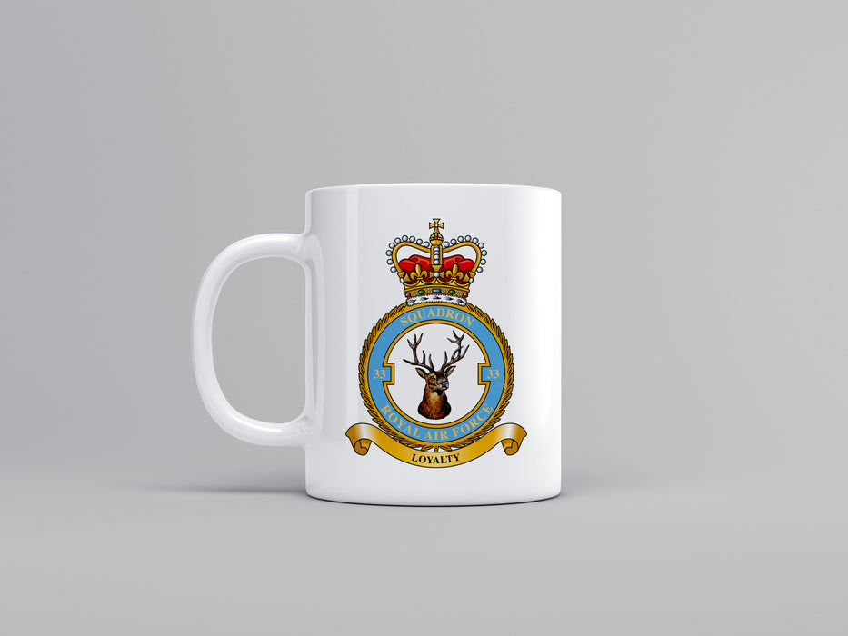 No. 33 Squadron RAF Mug