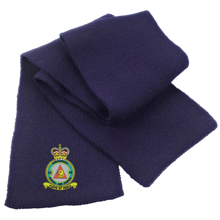 No 48 Squadron RAF Heavy Knit Scarf