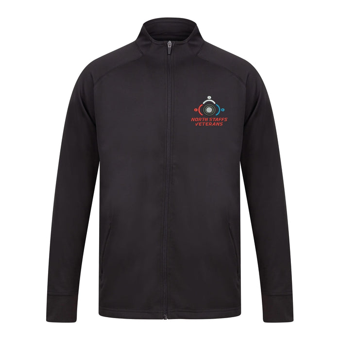 North Staffs Veterans Knitted Tracksuit Top
