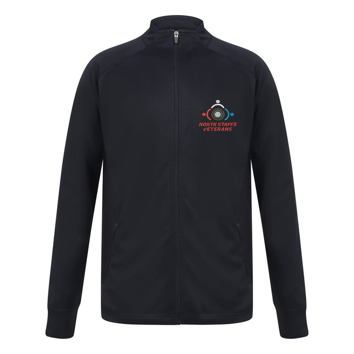 North Staffs Veterans Knitted Tracksuit Top