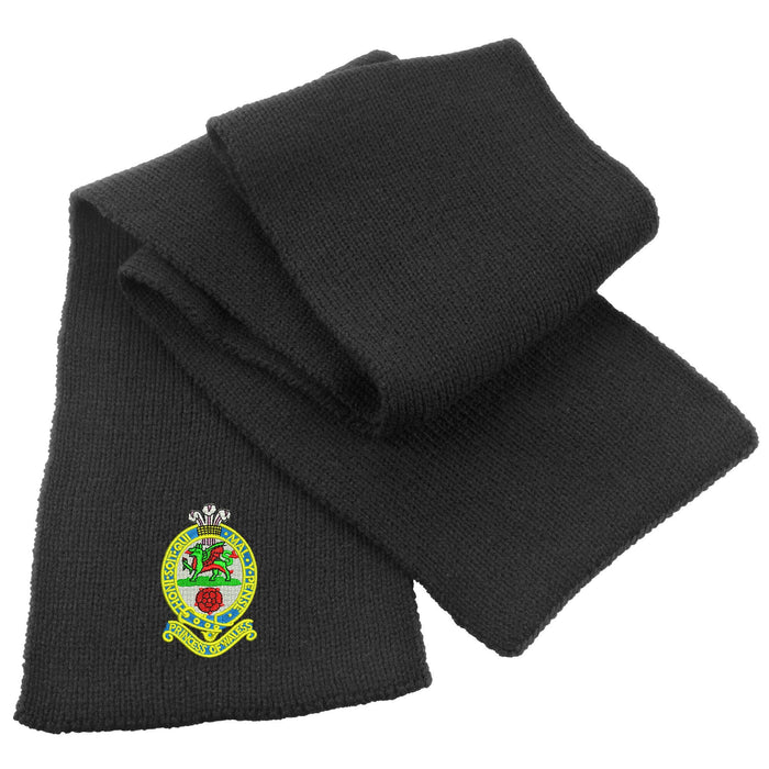 Princess of Wales's Royal Regiment Heavy Knit Scarf