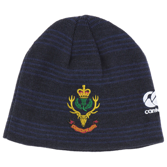Queens Own Highlanders Canterbury Beanie Hat