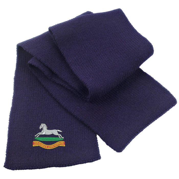 Queens Own Hussars Heavy Knit Scarf