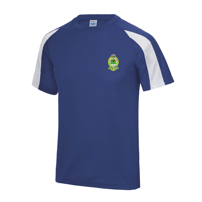 Queens Regiment Contrast Polyester T-Shirt