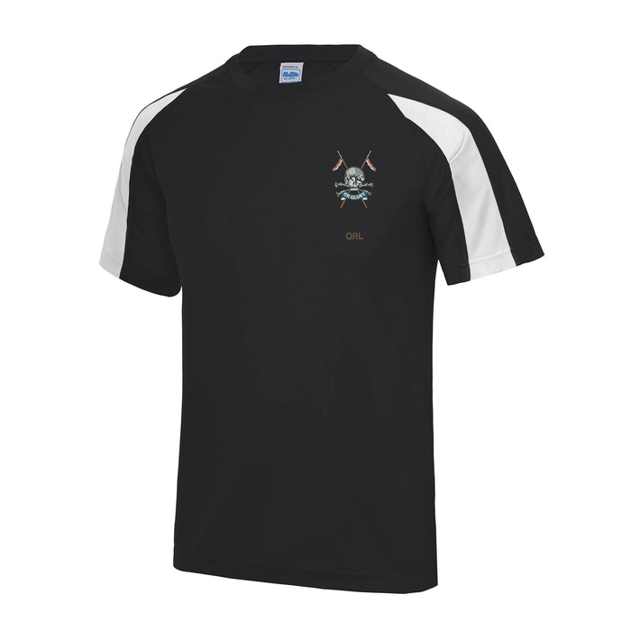 Queens Royal Lancers Contrast Polyester T-Shirt