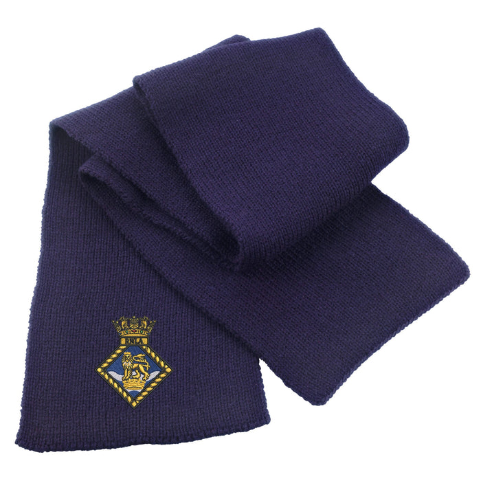 Royal Navy Leadership Academy Heavy Knit Scarf