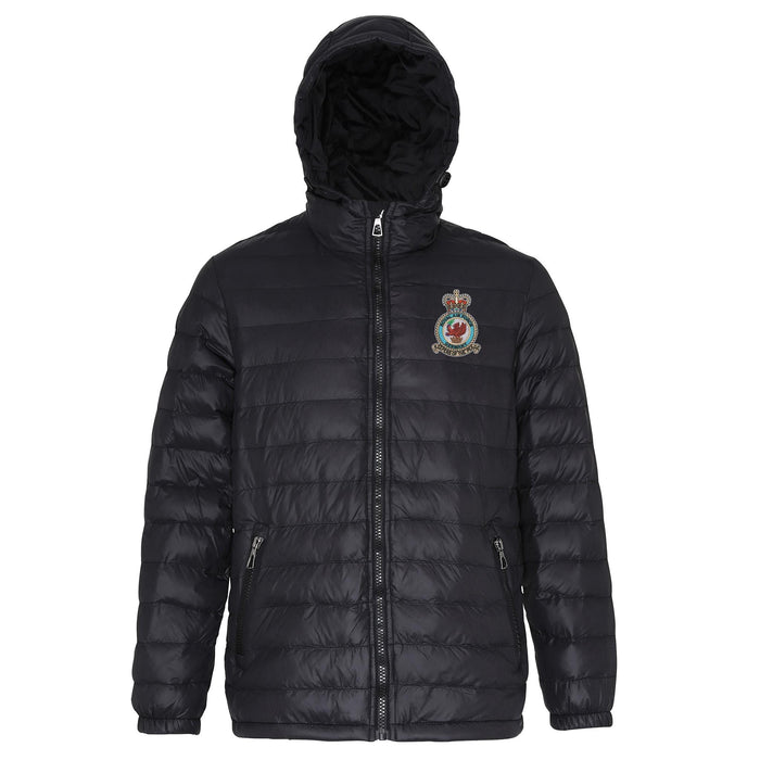 Royal Air Force Germany Hooded Contrast Padded Jacket