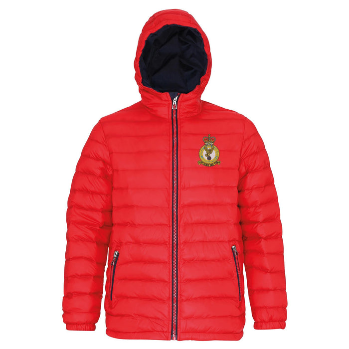 Royal Air Forces Association Hooded Contrast Padded Jacket