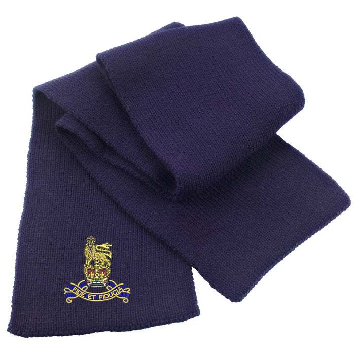 Royal Army Pay Corps Heavy Knit Scarf