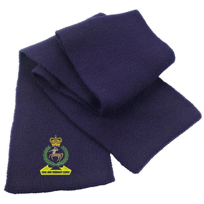 Royal Army Veterinary Corps Heavy Knit Scarf