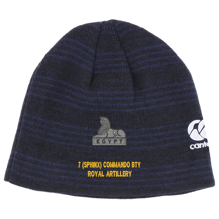 7 (Sphinx) Commando Battery Royal Artillery Canterbury Beanie Hat
