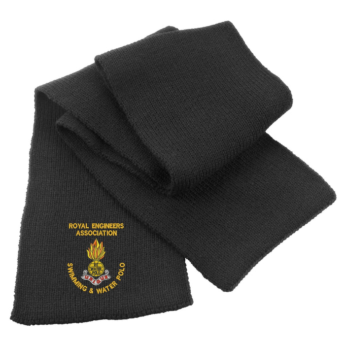 Royal Engineers Association Swimming and Water Polo Heavy Knit Scarf