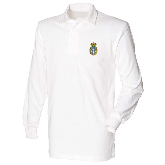 Royal Fleet Auxiliary Service Long Sleeve Rugby Shirt