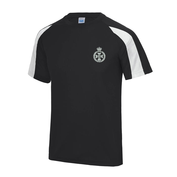 Royal Green Jackets Contrast Polyester T-Shirt