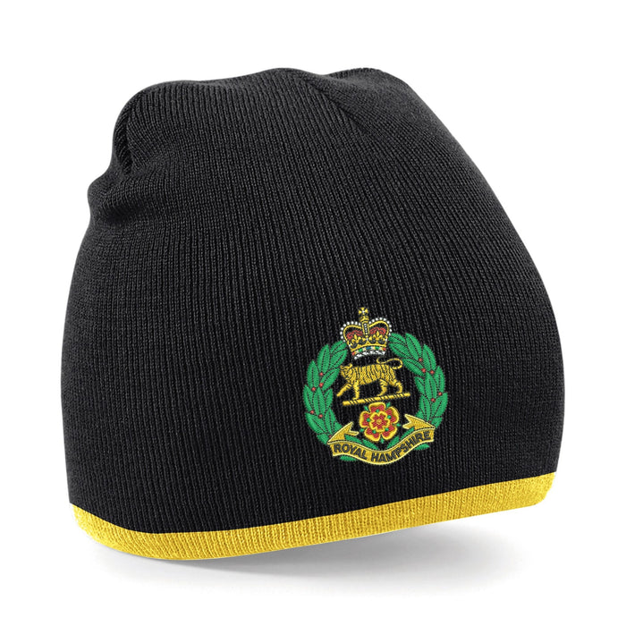 Royal Hampshire Regiment Beanie Hat