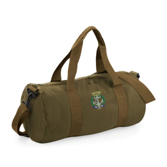Royal Naval Association Barrel Bag