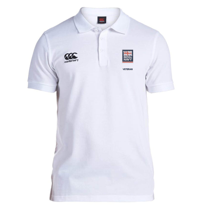 Royal Navy - Flag - Armed Forces Veteran Canterbury Rugby Polo