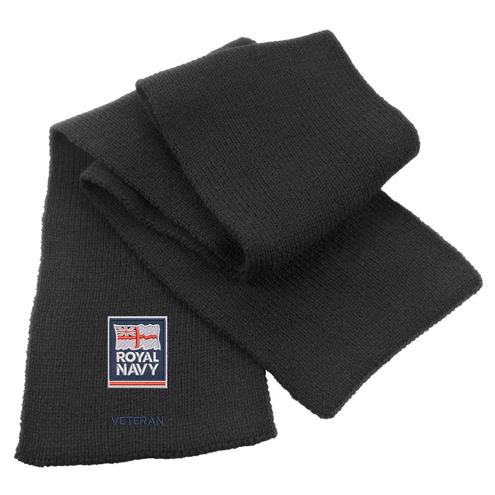 Royal Navy - Flag - Armed Forces Veteran Heavy Knit Scarf