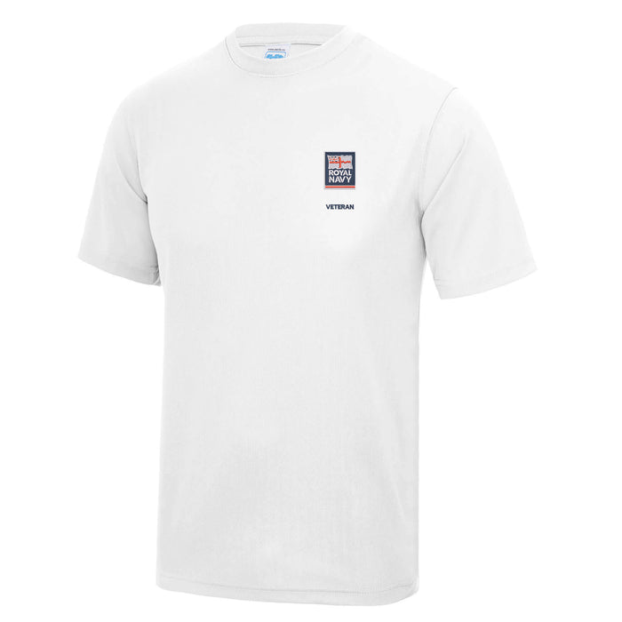 Royal Navy - Flag - Armed Forces Veteran Polyester T-Shirt