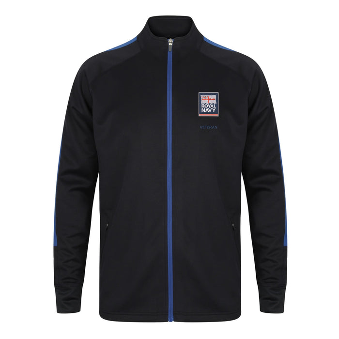 Royal Navy - Flag - Armed Forces Veteran Knitted Tracksuit Top