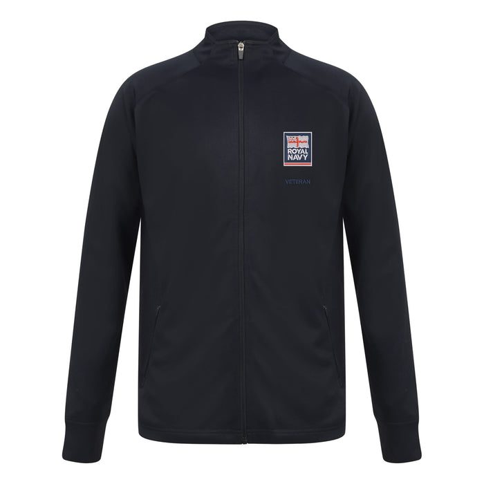 Royal Navy - Flag - Armed Forces Veteran Knitted Tracksuit Top