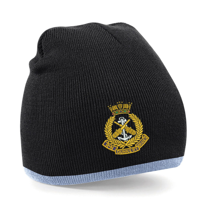 Royal Navy Gunnery Branch Beanie Hat