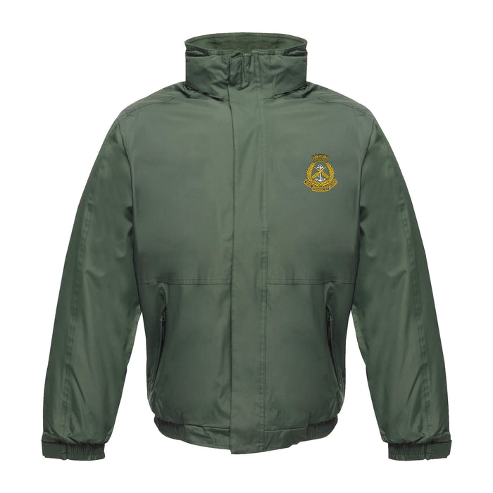 Royal Navy Gunnery Branch Waterproof Jacket With Hood