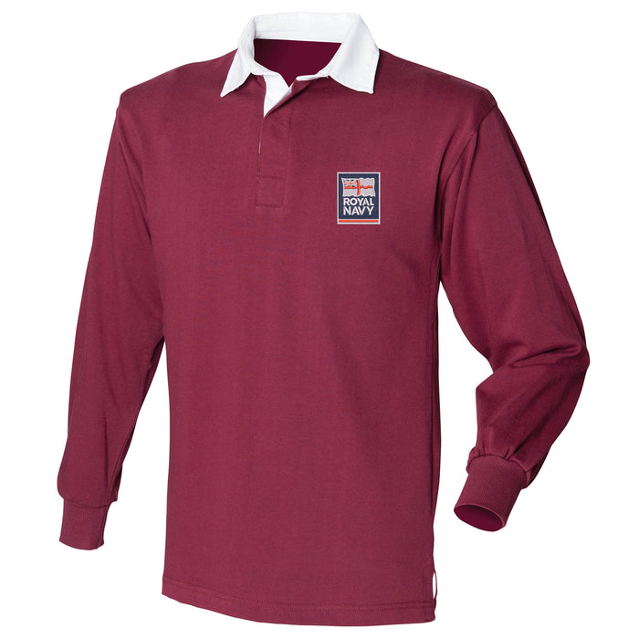 Royal Navy Long Sleeve Rugby Shirt