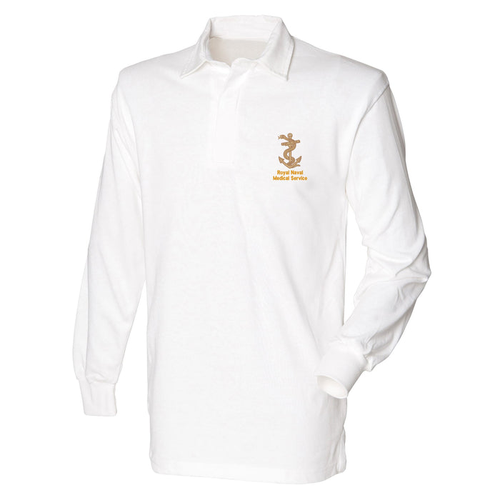 Royal Navy Medical Service Long Sleeve Rugby Shirt