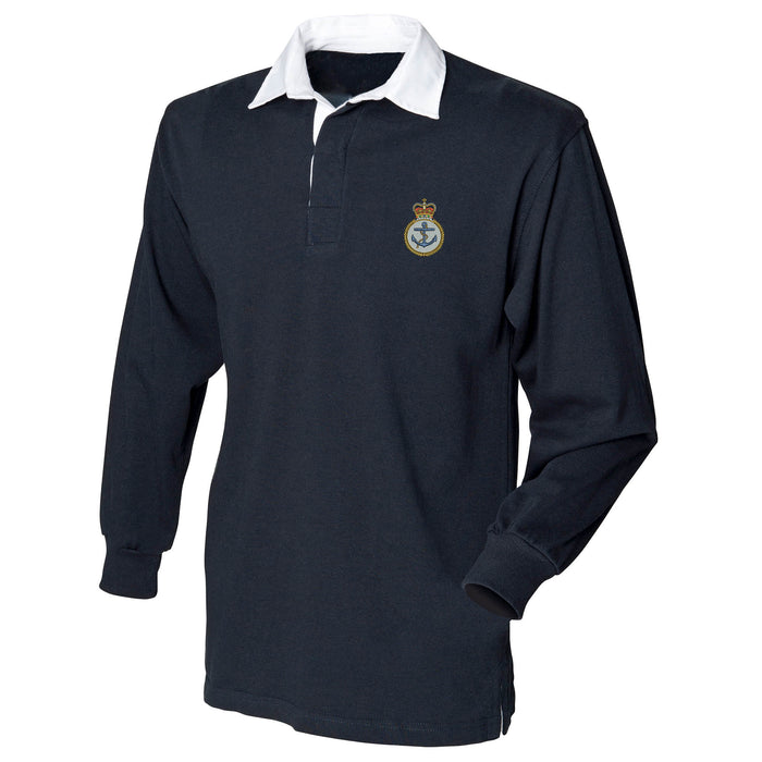 Royal Navy Petty Officer Long Sleeve Rugby Shirt