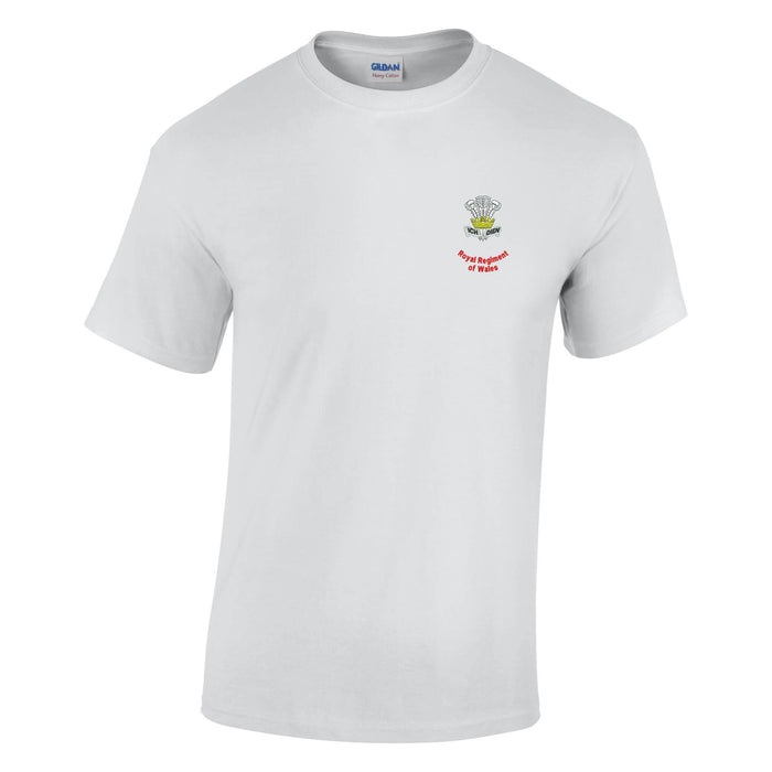 Royal Regiment of Wales Cotton T-Shirt