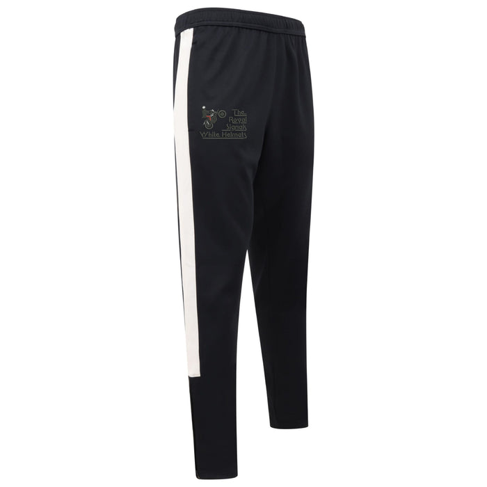 White Helmets Display Team - Royal Signals Knitted Tracksuit Pants