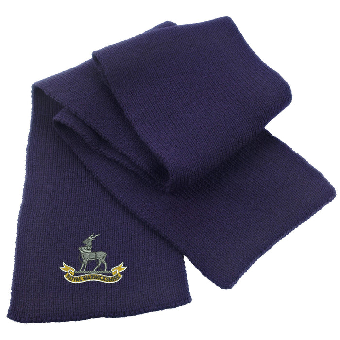 Royal Warwickshire Regiment Heavy Knit Scarf