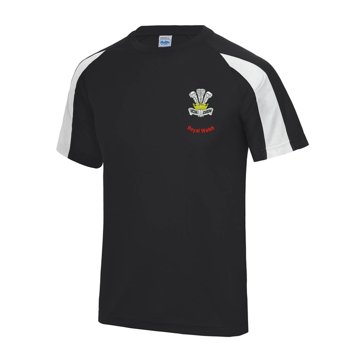 Royal Welsh Contrast Polyester T-Shirt