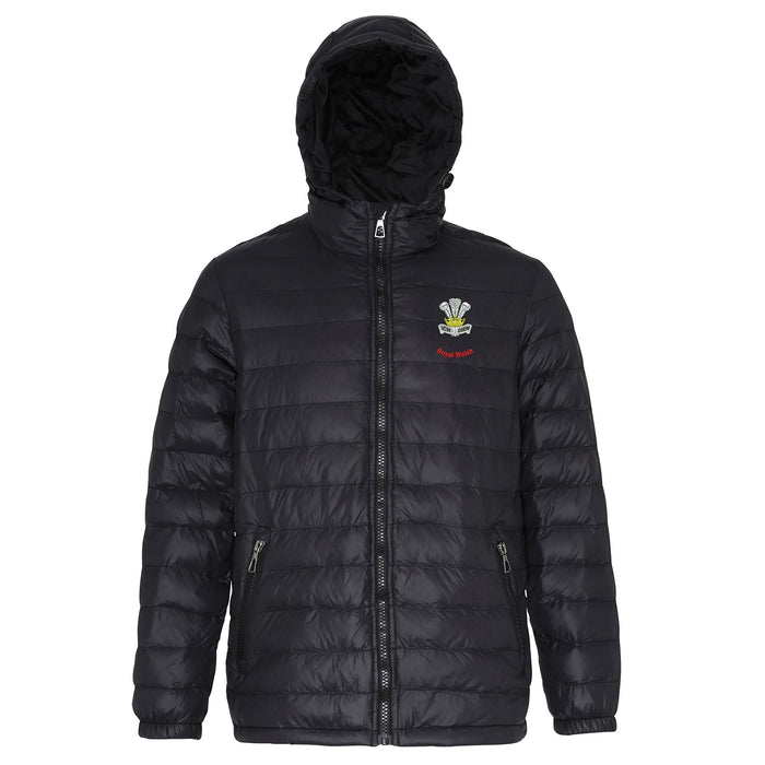 Royal Welsh Hooded Contrast Padded Jacket