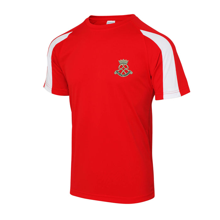 Royal Yeomanry Contrast Polyester T-Shirt