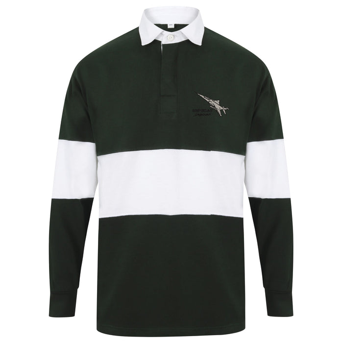 SEPECAT Jaguar Long Sleeve Panelled Rugby Shirt
