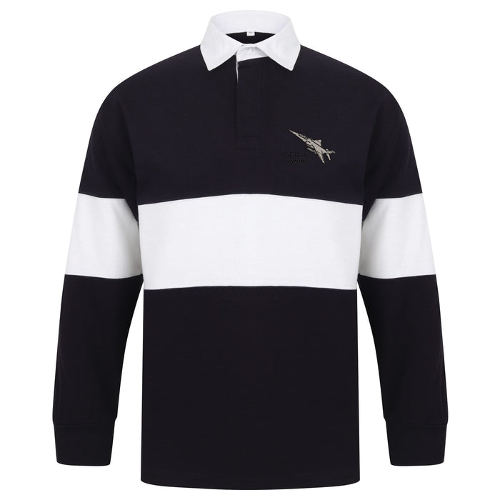 SEPECAT Jaguar Long Sleeve Panelled Rugby Shirt