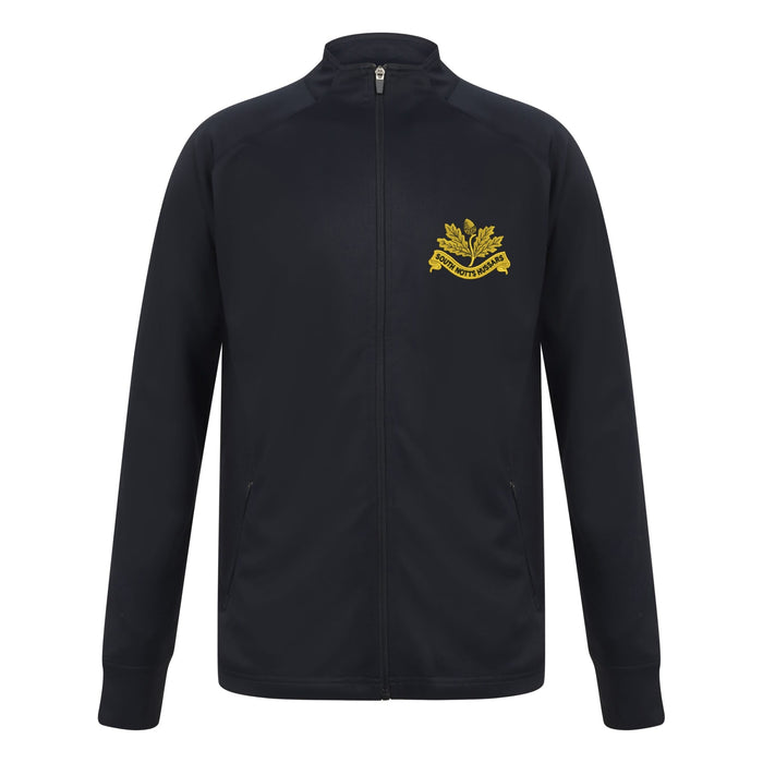 South Nottinghamshire Hussars Knitted Tracksuit Top