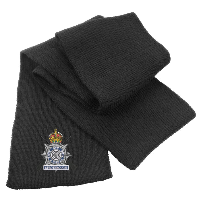 South Yorkshire Police Rifle & Pistol Club Heavy Knit Scarf